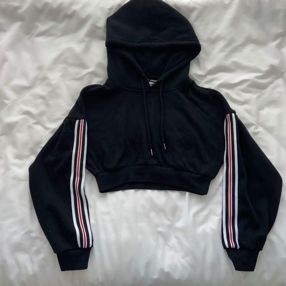 Cropped hoodie